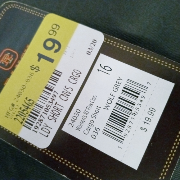 Grey womens shorts - Picture 4 of 6